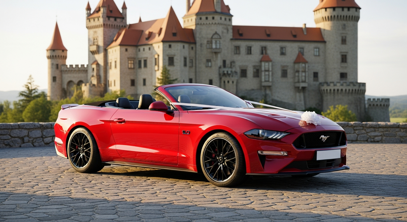 Ford Mustang GT Convertible - svadobné auto