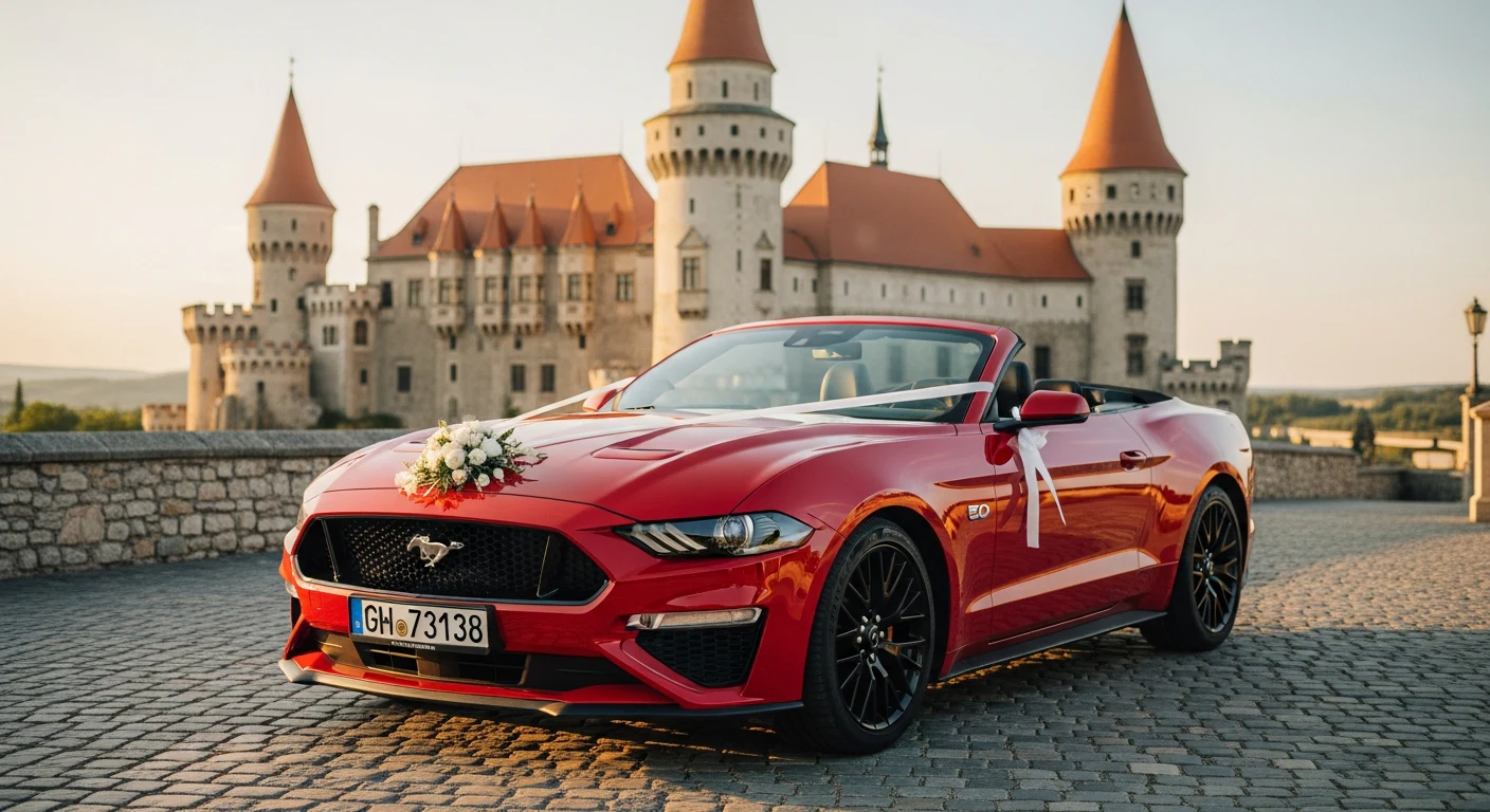 Ford Mustang GT Convertible - svadobné auto